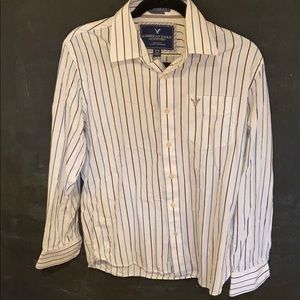 10/$15 AMERICAN EAGLE mens button down shirt medium
